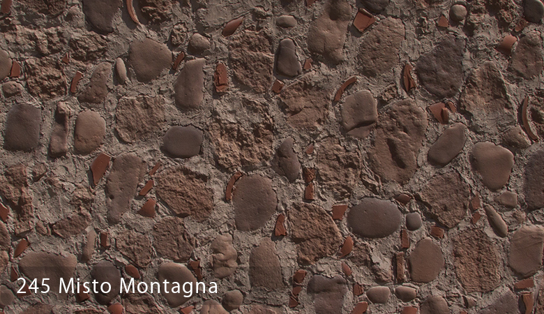 misto montagna dekoratif tas panel modeli